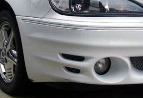 Bumper Indentation decals made to fit 02-05 Pontiac Grand Am GT